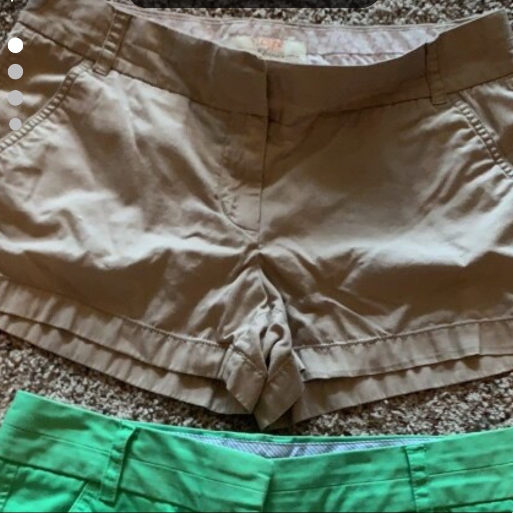 Jcrew chino shorts khaki size 6